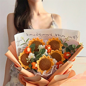 hoa hướng dương len