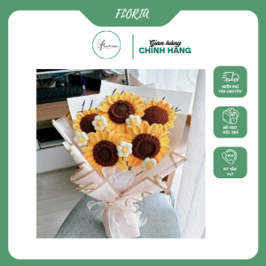 Hoa Hướng Dương Len || Bó Hướng Dương Bằng Len